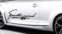 2 Stück FR Seat Sports Mind Aufkleber Sticker 33,5cm x 23cm Mii Ibiza Toledo Leon Altea Alhambra 
